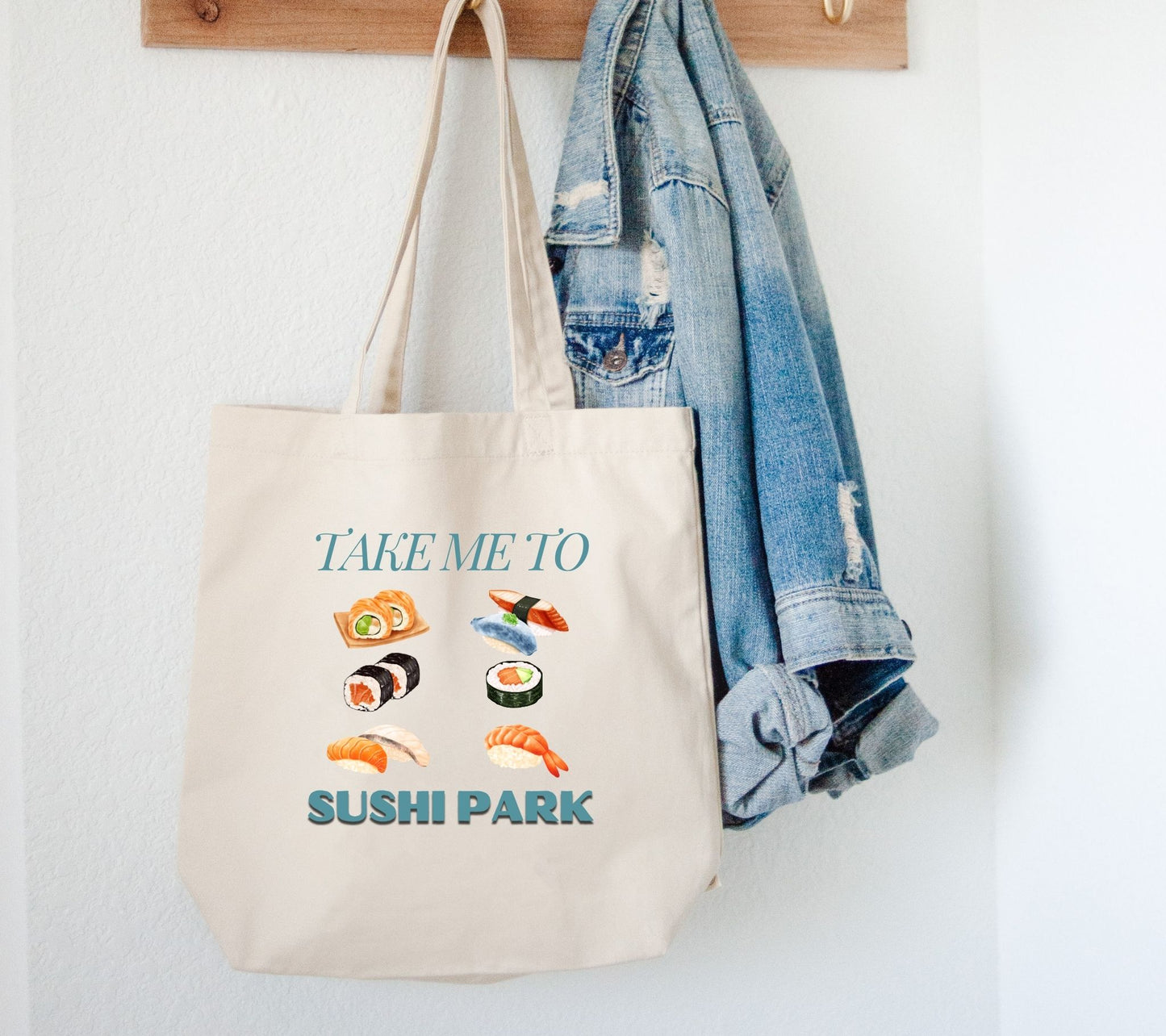 Take Me To Sushi Eco Tote