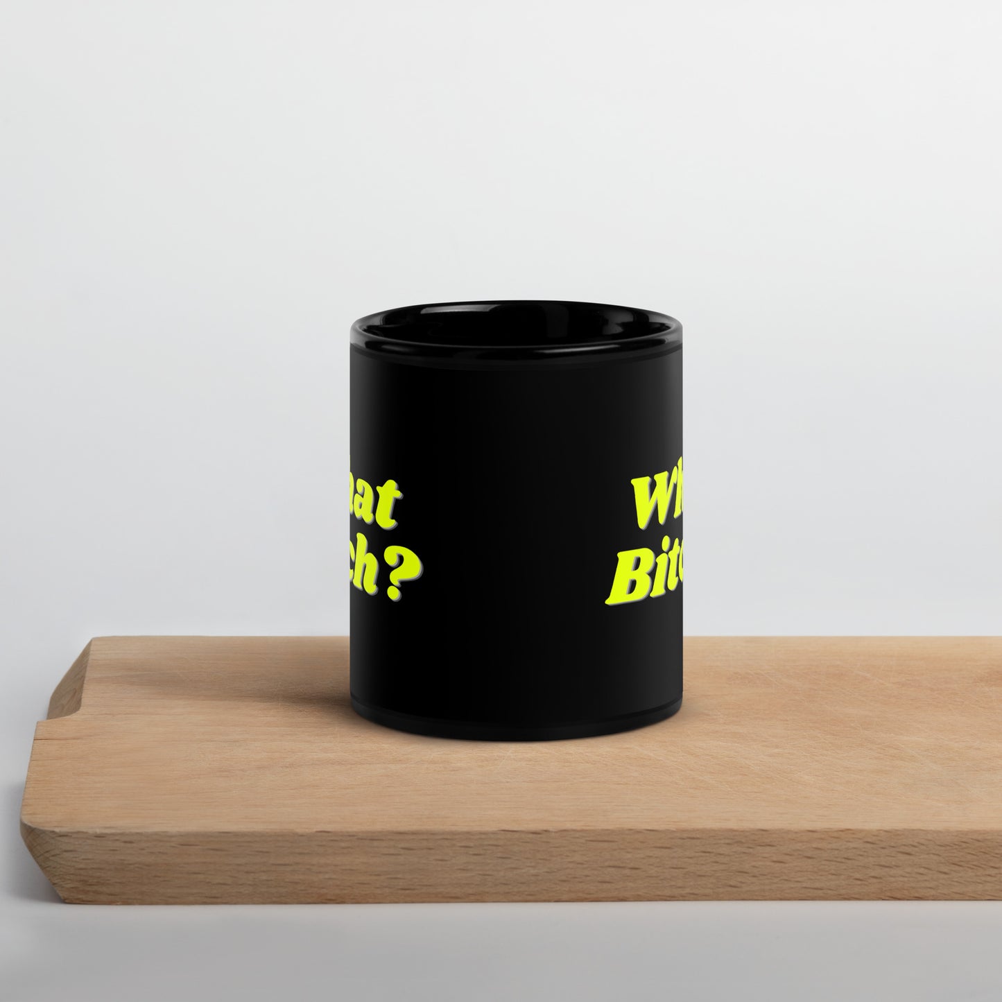 What B Mug - Black