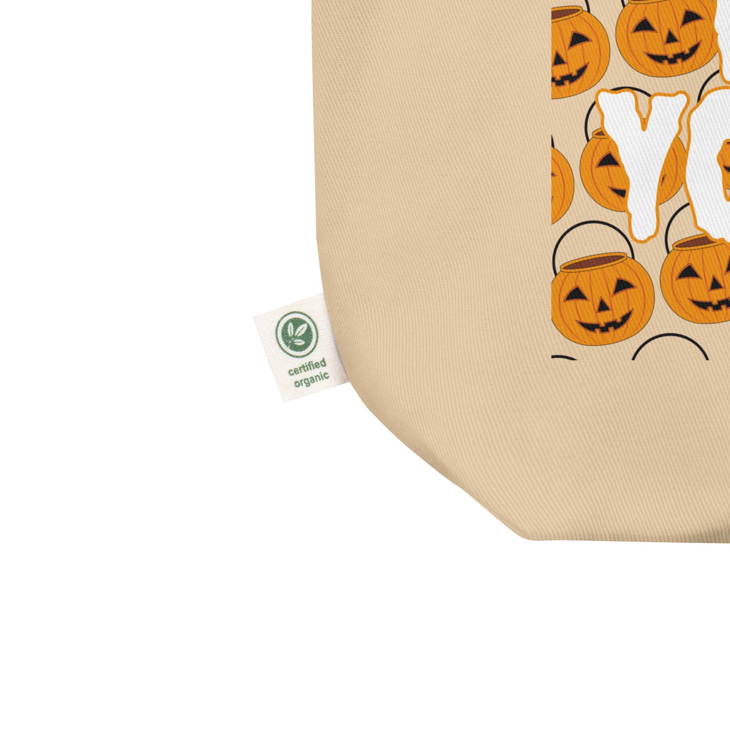 trick or tret eco tote canvas bag sustainable switch keepsake kids year age costume plasticbucket replacement halloween candy boo thang pumpkin jack o lantern certified organic treat yo self parks and recreation rec tom donna