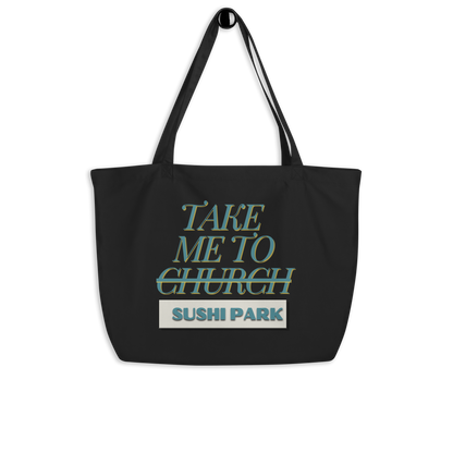 Take Me To Sushi Large Organic Tote