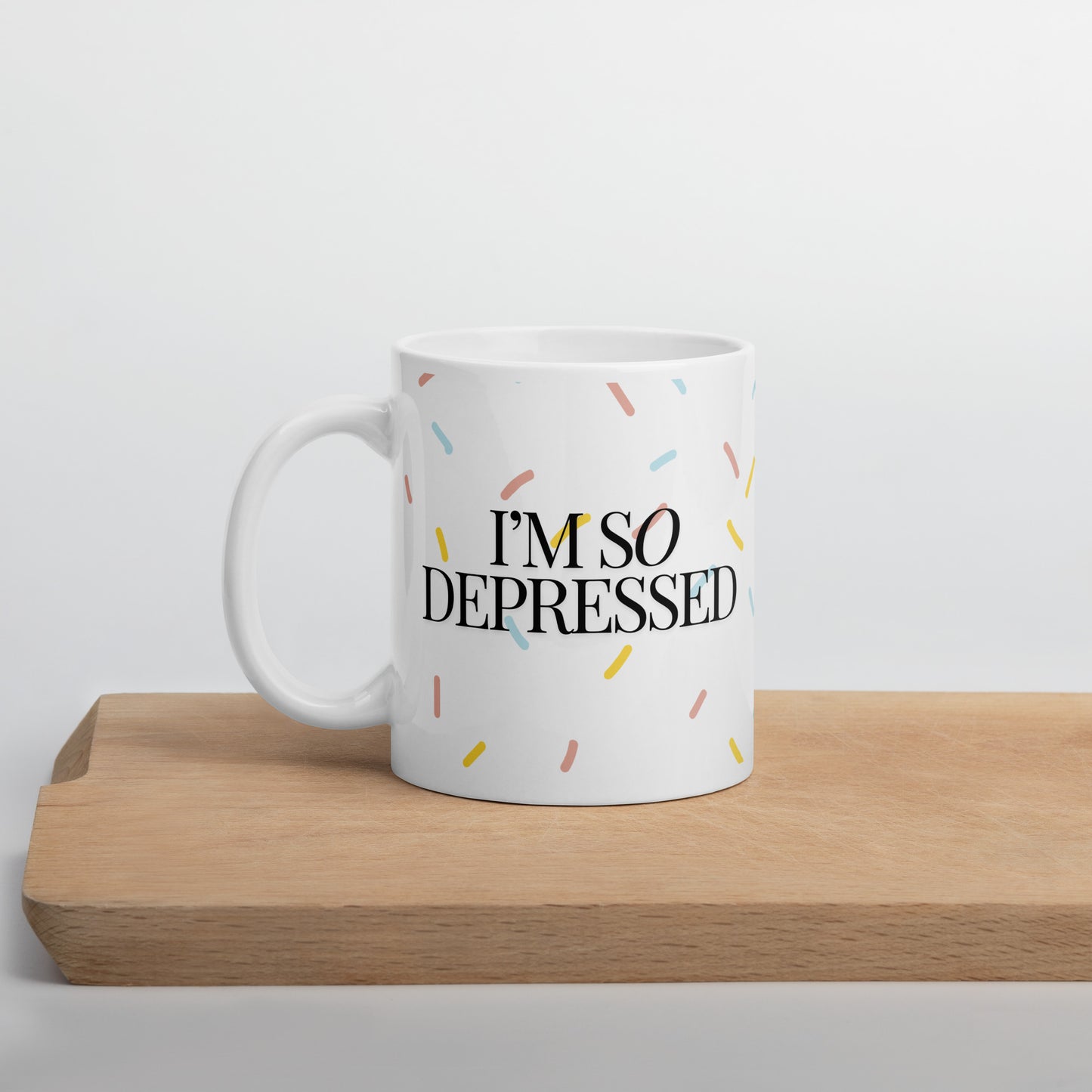 taylor swift mug eras tour tortured poets department i'm so depressed i act like its my birthday everday i can do it with a broken heart ttpd icdiwabh merchandise