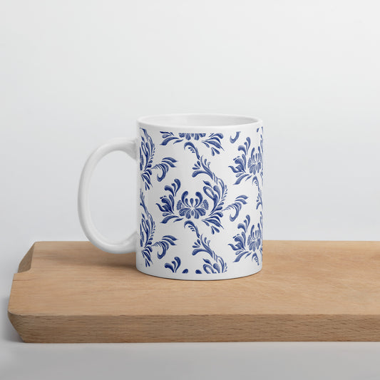 Vintage Blue Mug