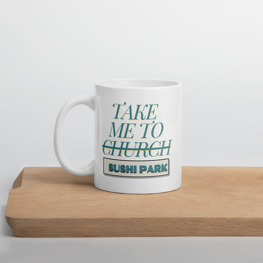 Take Me to Sushi Mug