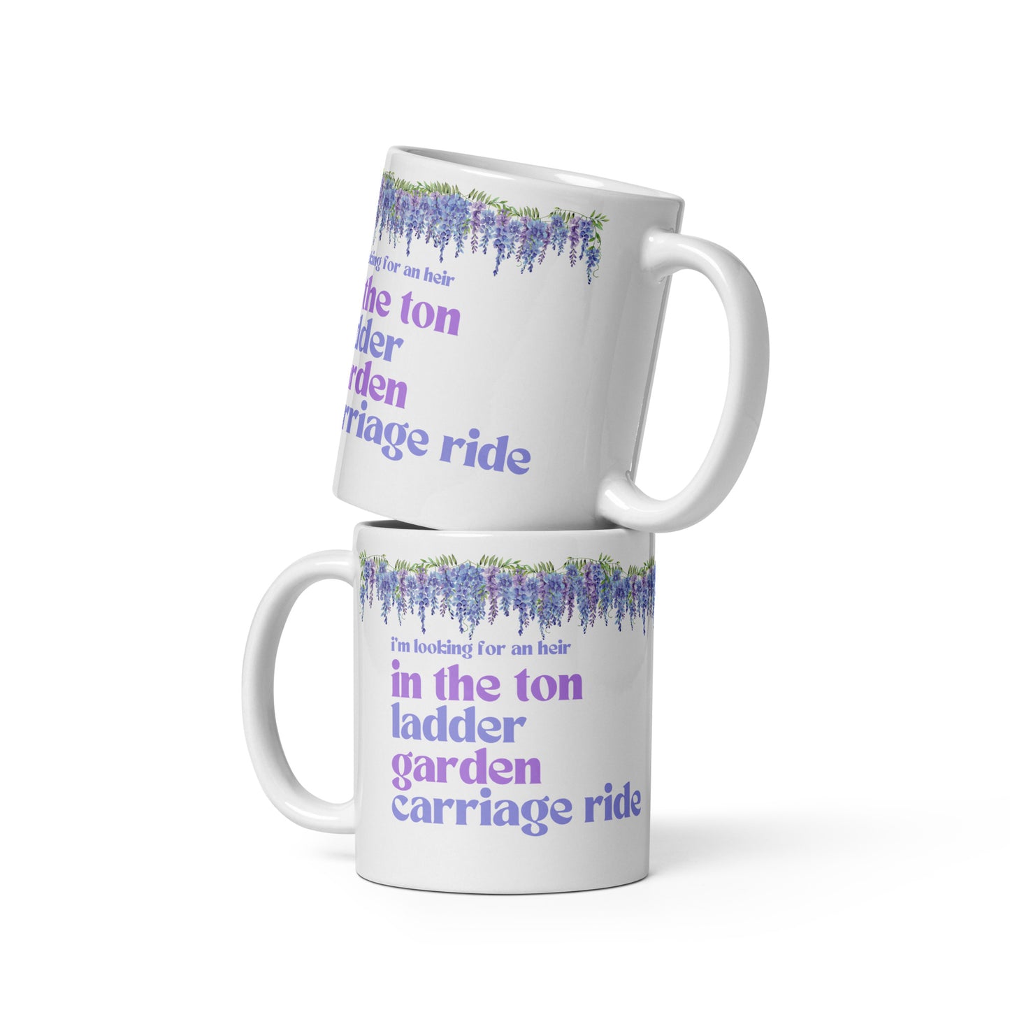 bridgerton mug man in finance merchandise polin