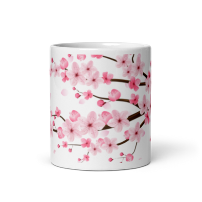 cherry blossom japan flower tree mug gifts for girls anime