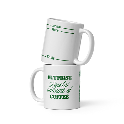 Lorelai Coffee White Glossy Mug (Gilmore Girls)