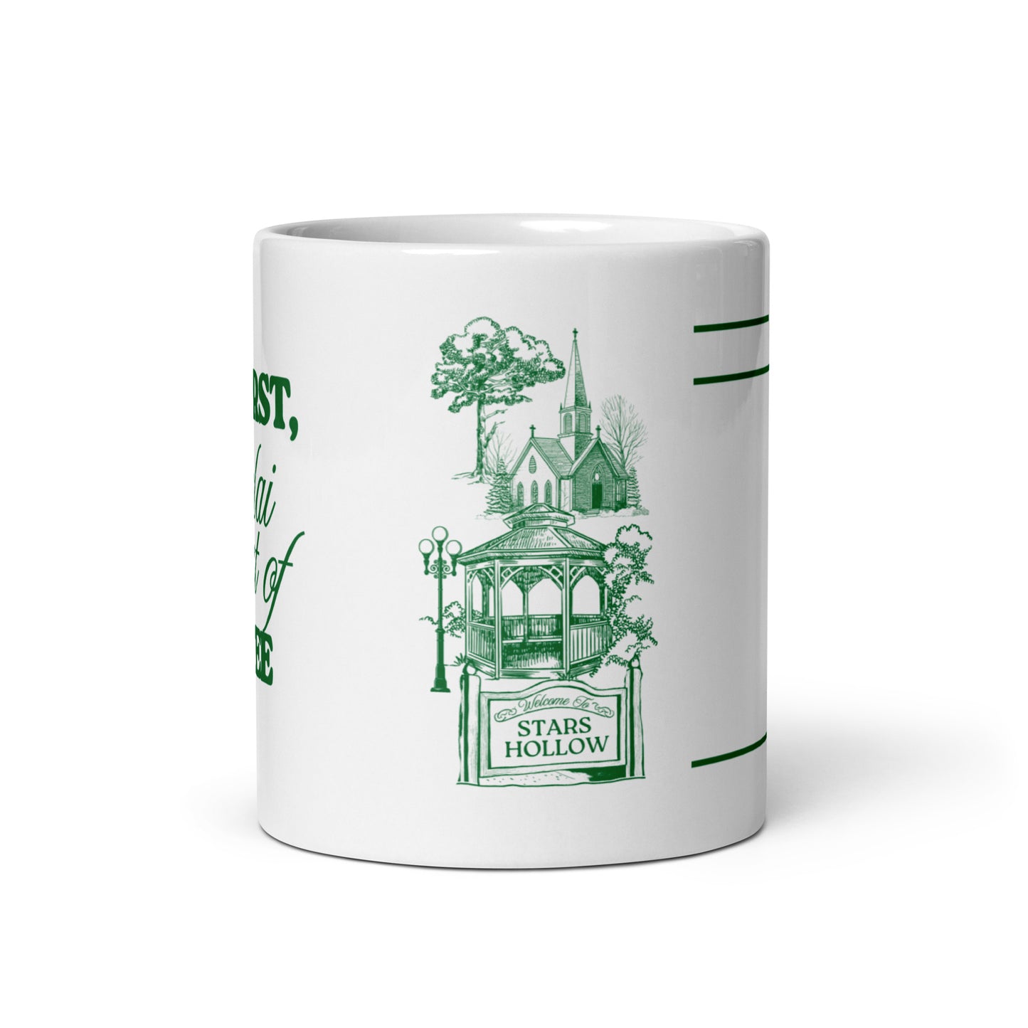 Lorelai Coffee White Glossy Mug (Gilmore Girls)