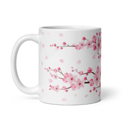 cherry blossom japan flower tree mug gifts for girls anime